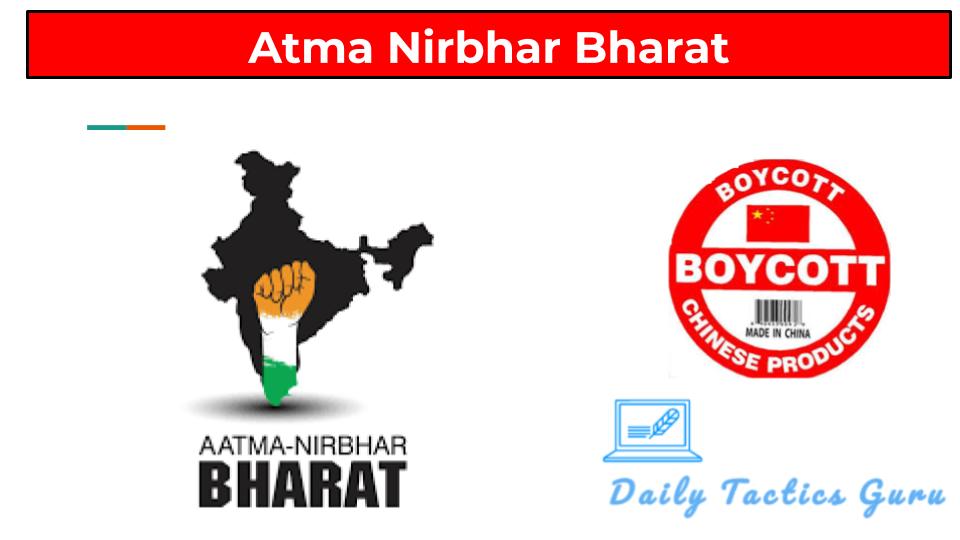 daily tactics guru-Atma Nirbhar Bharat