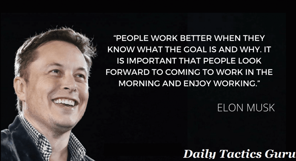 daily tactics guru-ELON MUSK'S BUSINESS ASPIRATIONS