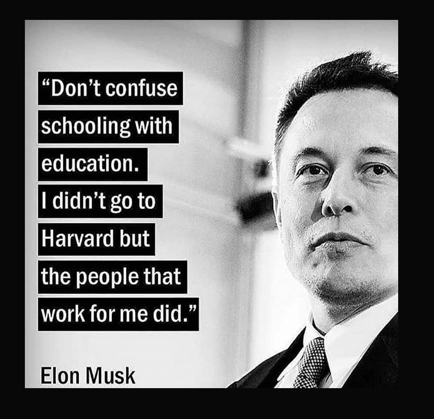 daily tactics guru-Elon Musk Education